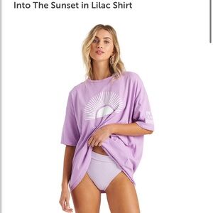 Billabong Lilac Graphic T-Shirt